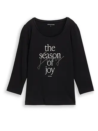 TOM TAILOR | T-shirt | schwarz